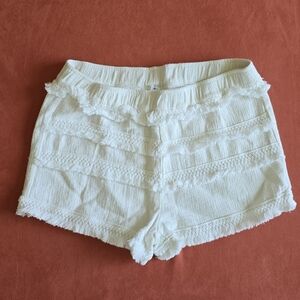 Beachy Cotton Boho Shorts